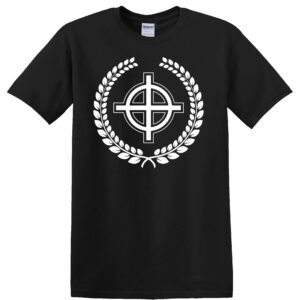 Laurel Leaf Celtic Cross t-shirt