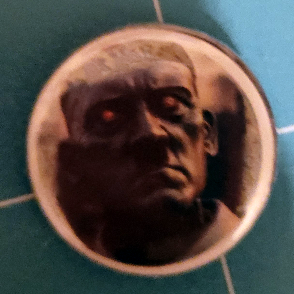 MechaHitler pinback 1″ button/badge