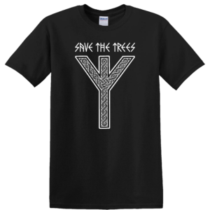 Save the Trees (Algiz Rune) T-Shirt