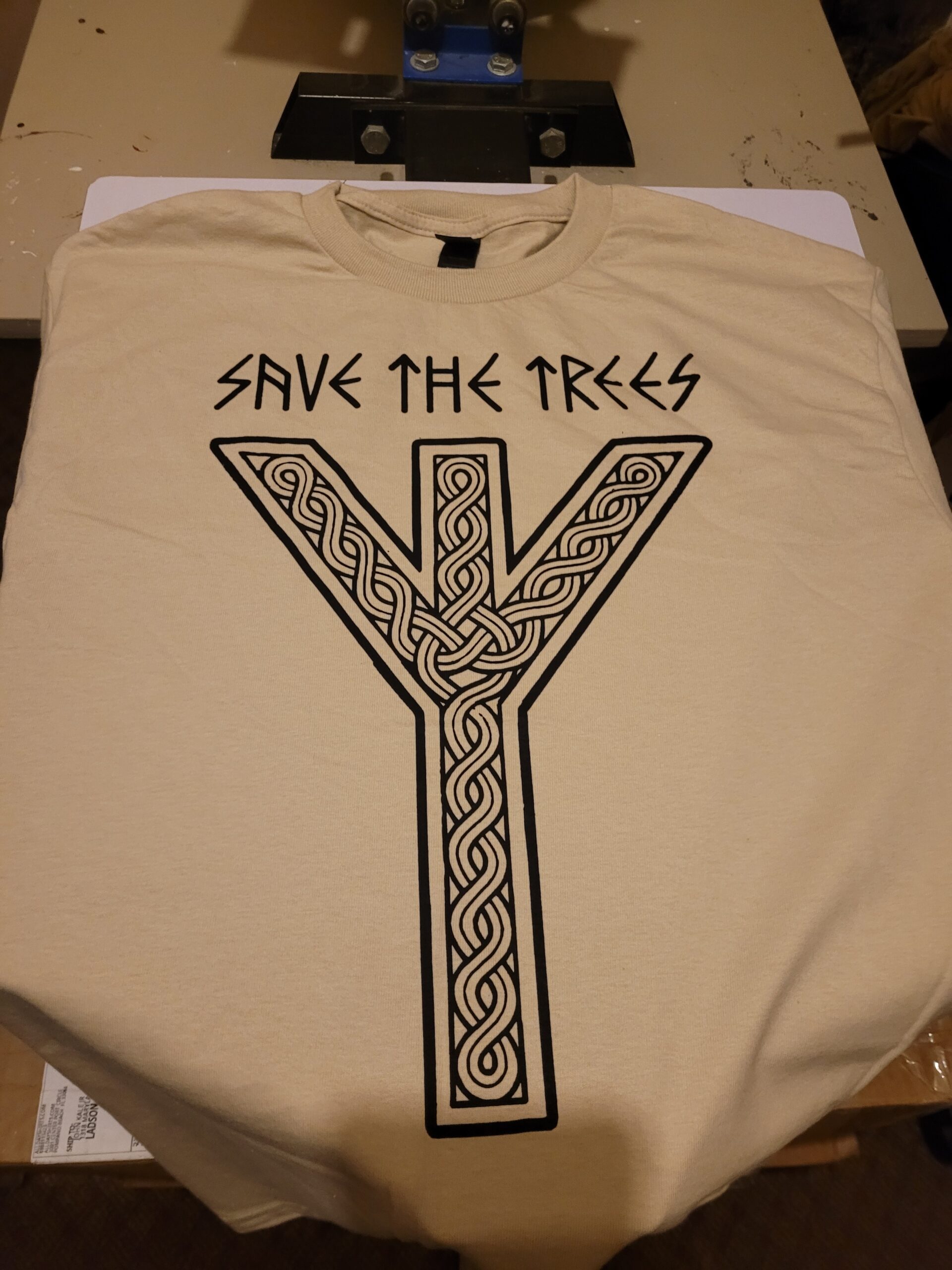 Save the Trees (Algiz Rune) T-Shirt